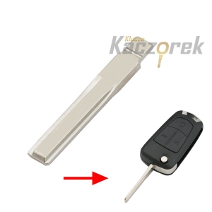 Opel 049 - klucz surowy